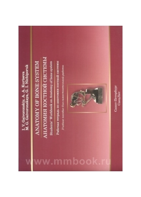 Анатомия костной системы. Рабочая тетрадь на английском языке